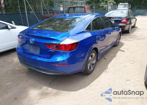 2019 Honda Insight Ex from USA, damaged, VIN 19XZE4F55KE021097